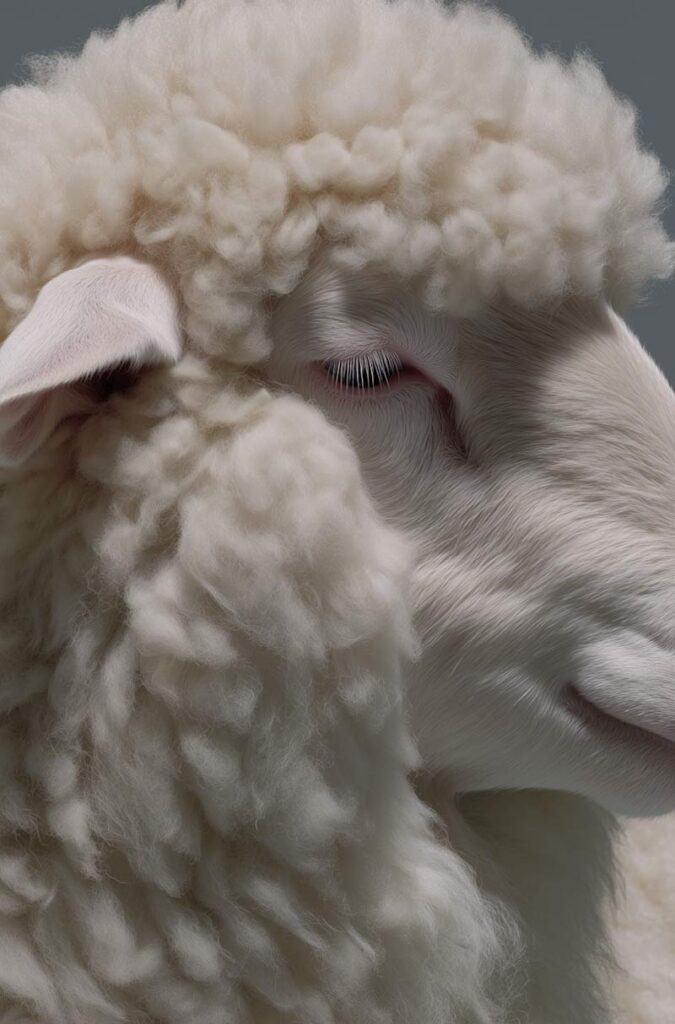 Serene-Sheep-Close-Up